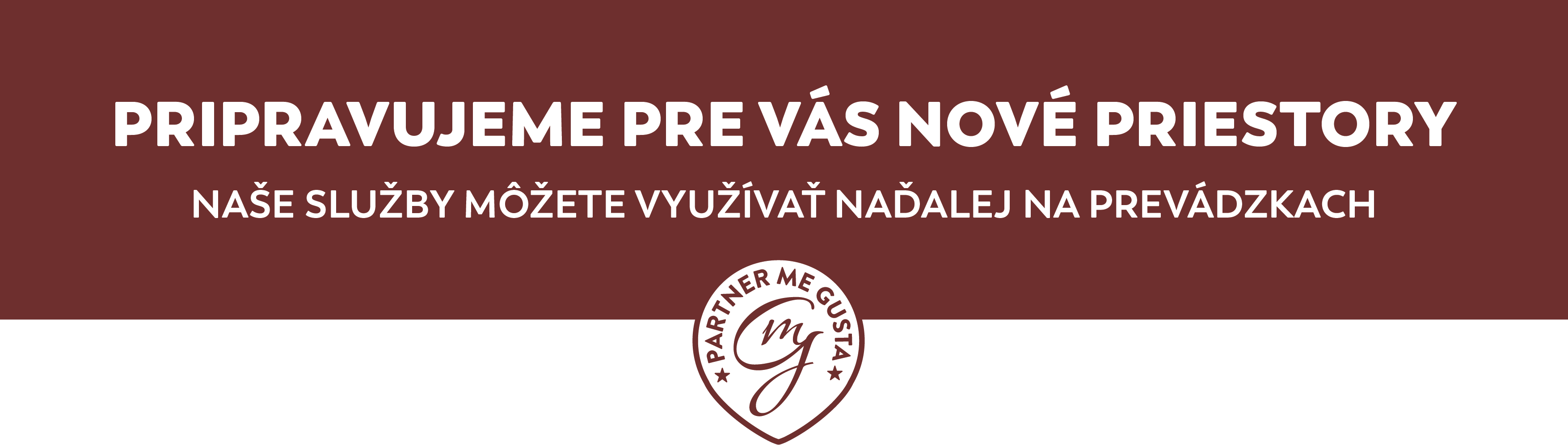 Pripravujeme nove priestory